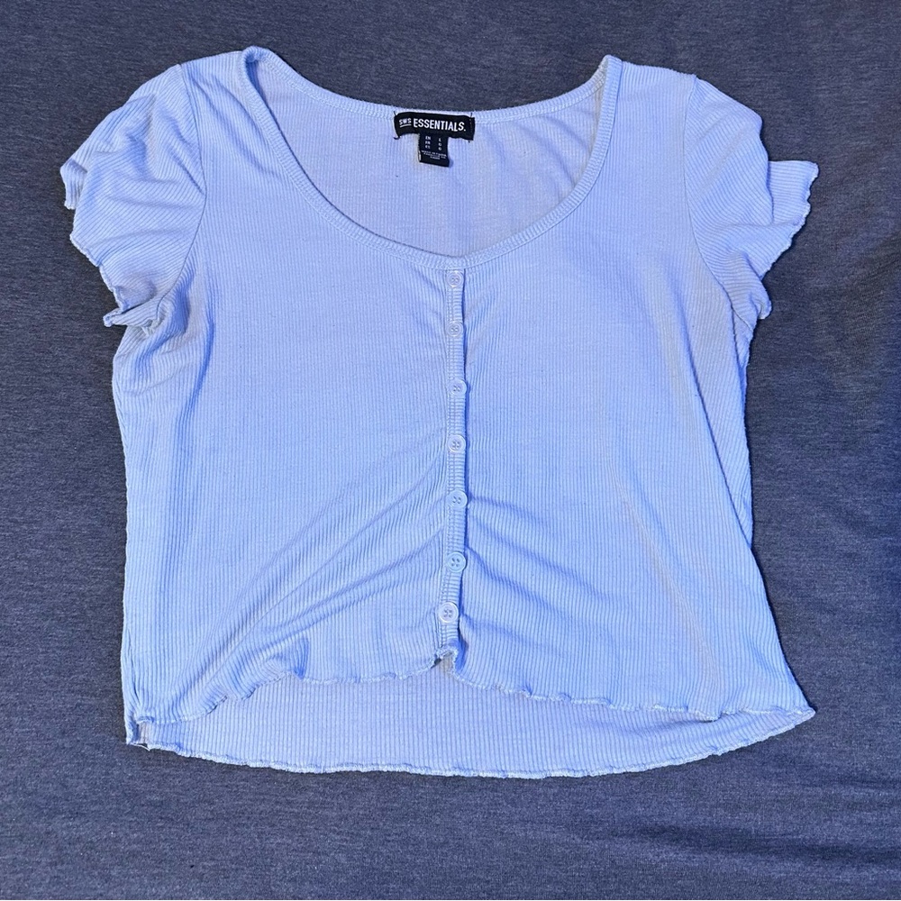 Essentials cropped tee